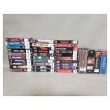 Group of VHS tapes