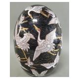 Satsuma style porcelain egg