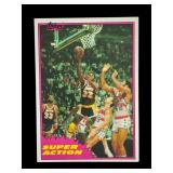 1981 Topps Magic Johnson Super Action card
