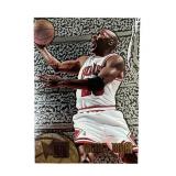 1996 Fleer Metal silver Michael Jordan card