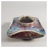 Signed Pierre Adrien Dalpayrat pottery vase