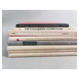 Group of Vintage furniture reference books and