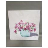 Signed Pamela Munger abstract art on canvas