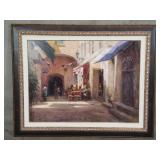Signed Leonard Wren 'Light of Provence' print,