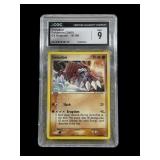 2005 Pokï¿½mon Groudon CGC 9 Mint