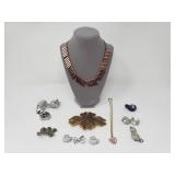 Vintage costume jewelry, Gerry's, Monet,