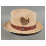 Carlos Santana 'Sacred Fire' Panama fedora