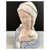 Vintage Lladro porcelain figure, ï¿½Madonna