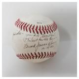 Edward James Olmos signed baseball