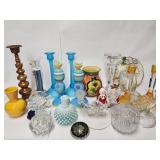 Vintage items - candlesticks & holders