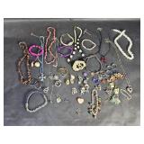 Women's bracelets,earrings,necklaces, beads and