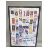 Vintage framed 1991 'Super Tickets' poster