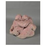 Carole Shultz signed ceramic figural sculpture