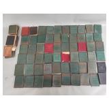 Group of Little Leather library Corporation books