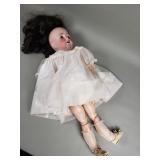 Antique J.D.K. porcelain head doll