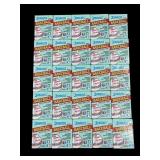 25 sealed 1991 Donruss Series 2 baseball packs
