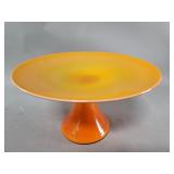 Vintage hand blown glass centerpiece