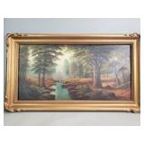 Signed John Alfred Coultroup oil on panel
