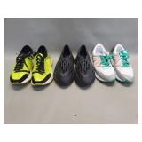 Three pairs of men's shoes