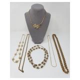 Vintage designer costume jewelry, Napier, Monet,