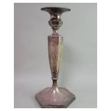 Antique sterling silver hallmarked candlestick