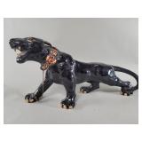 Mid century Modern ceramic panther figure