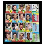 Lot of 1963 Topps baseball cards