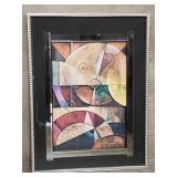 Richard Hall mixed media abstract