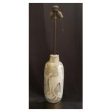Marcello Fantoni-style ceramic table lamp