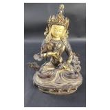 Vajrasattva Himalayan brass statue