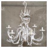 Vintage iron branch chandelier