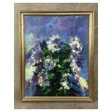Signed Emeric Vagh Weinmann oil on canvas