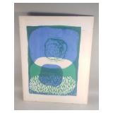 Signed Ellen Ihlein artist's proof print under