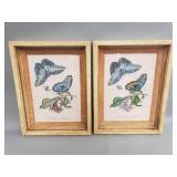 Pair of Maria Sibylla Merian 'Flos Robert Cum