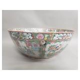 Vintage hand decorated Asian bowl