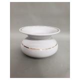 Vintage Hall porcelain spittoon