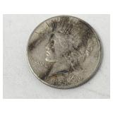 1935-S Peace dollar coin