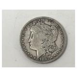1882-S Morgan silver dollar coin