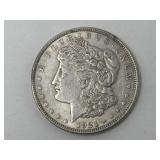 1921 silver Morgan dollar coin