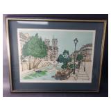 Denis Paul Noyer, Pair of signed lithographs