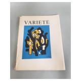 Varietï¿½ luxury French art literary review book