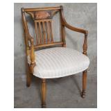 Vintage French-style arm chair