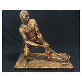 Kimro 1970 gilt plaster sculpture