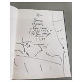 Signed Peter Max art book