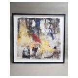 Mixed media abstract