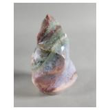 Multicolored ocean jasper paperweight