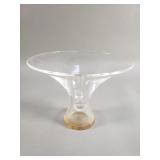 Signed seuben crystal bowl