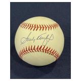 Sandy Koufax signed baseball