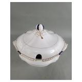 Vintage English porcelain soup tureen