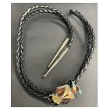 Vintage sterling silver Southwestern bolo tie